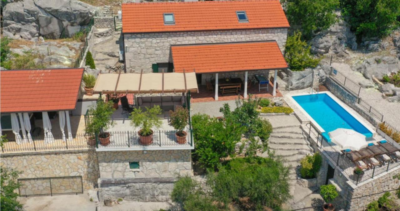 Villa Vrgorac - Makarska Holiday House Oasis Of Peace エクステリア 写真